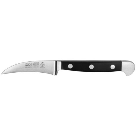 Güde Alpha pelador negro hoja de acero inoxidable 6 cm (1/2)