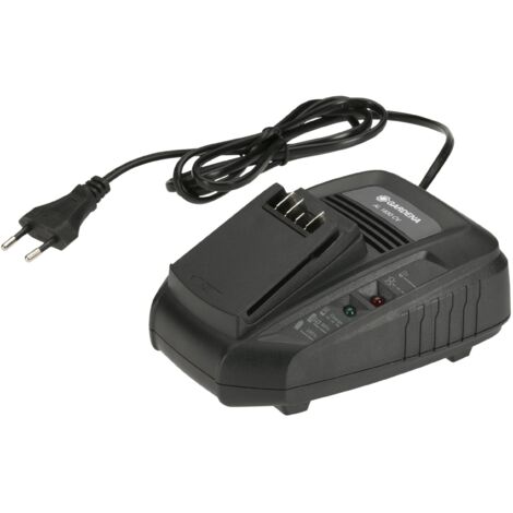 GARDENA Cargador rápido POWER FOR ALL 1830 CV,adecuado para todas las baterías POWER FOR ALL 18 V, tiempo de carga de batería de 2,5 Ah 60 minutos, indicador LED para el nivel de batería (14901-20) (1/5)