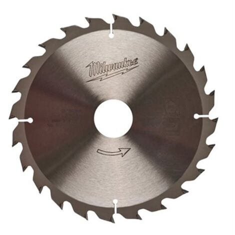 Milwaukee hoja de sierra universal 160 mm 52 dientes PTFE (1/2)
