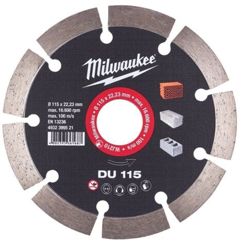 Milwaukee Disco de Diamante Universal 230 mm Plateado (1/2)