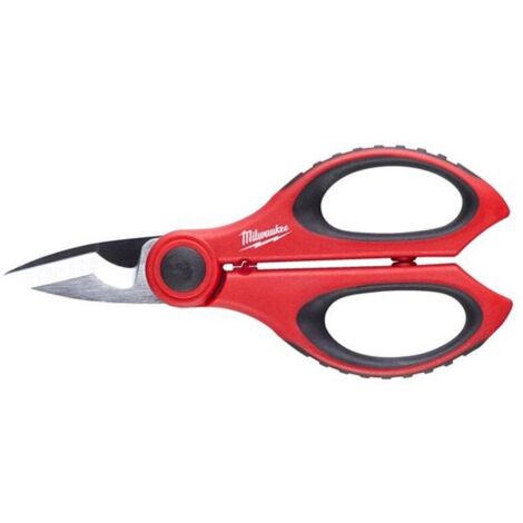 TIJERAS PARA ELECTRICISTA CON FUNDA-MILWAUKEE-4058546348137
