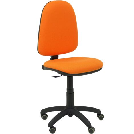 Silla Aýna bali naranja ruedas de parqué (1/5)