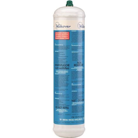 Cilindro de oxígeno 110 bar KEMPER M 10 Soldadura con dos gases Gas desechable 110 litros