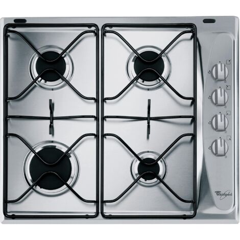 Whirlpool AKM 268/IX hobs Acero inoxidable Integrado Encimera de gas 4 zona(s) (1/4)