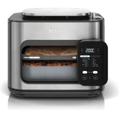 Combi Multicuiseur, four et friteuse sans huile - NINJA - SFP700EU - 12-en-1 - 1780 W - Gris (1/5)