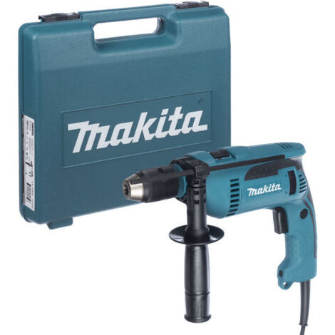 Makita wiertarka udarowa 680w dioda led walizka hp1641fk (1/2)