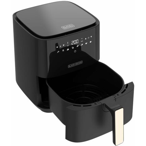 Black+Decker BXAF5000E Freidora de aire 5 L Negra 1450W