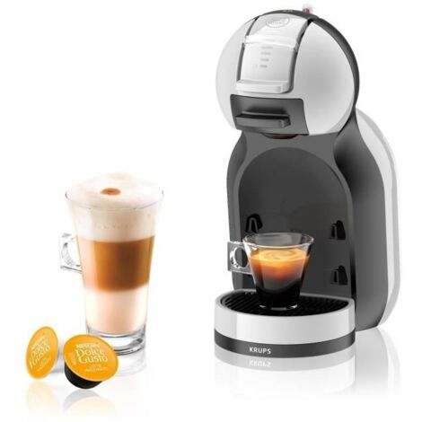 KRUPS Nescafé Dolce Gusto YY3888FD Mini Me Máquina de café expreso, Presión 15 bares, Control de dosificación, Cafetera de cápsulas, Gris (1/3)