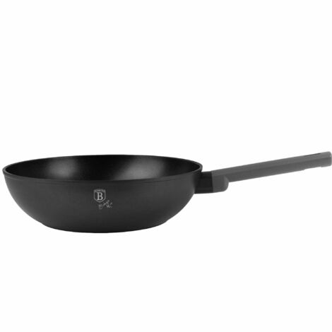 Wok con revestimiento de titanio Sartén profunda de 28 cm BERLINGER HAUS Antracita BH-8123 (1/5)