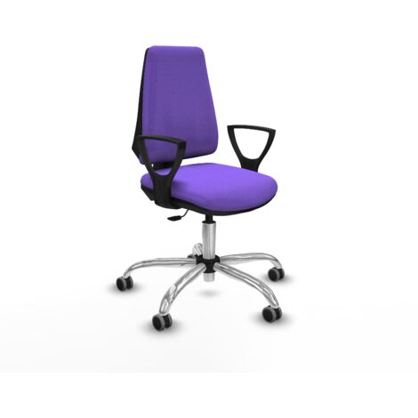 piqueras-y-crespo Silla Elche lila confortable para escritorio (1/5)