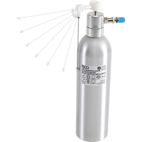 Frasco atomizador de aire comprimido  versión de aluminio  650 ml