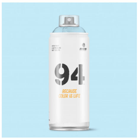 -CAHERSA- Pintura en Spray MTN Hardcore 400 ml AZUL LLUVIA 400ML