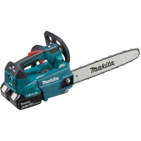 Makita DUC 356 ZB - Motosierra de Cadena (36 V, 2 x 18 V) 35 cm, sin escobillas, sin batería, sin Cargador