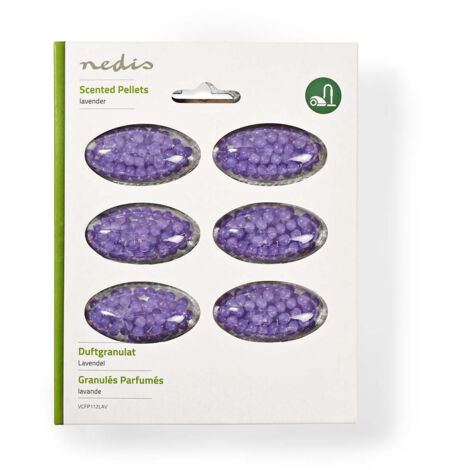Nedis Perlas Perfumadas para Aspiradora Lavanda 6 piezas NE550677908 (1/2)