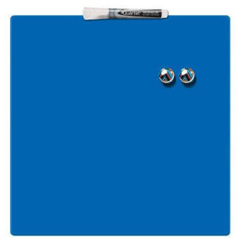 Nobo Pizarra Magnética Azul Cuadrada 36 x 36 cm