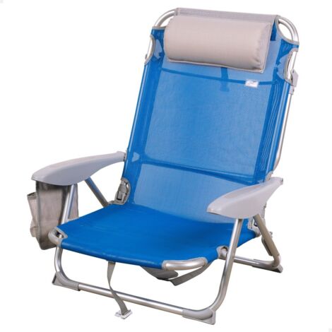 Silla Plegable Aktive Azul Confortable