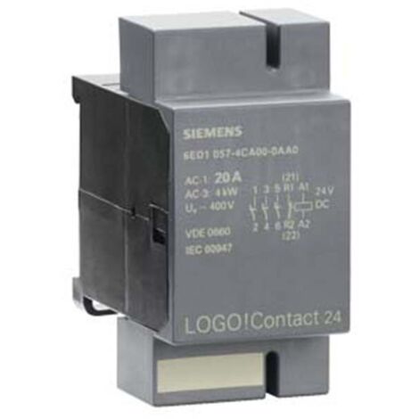 Módulo de conmutación Siemens LOGO 6ED1057-4CA00-0AA0 de Siemens