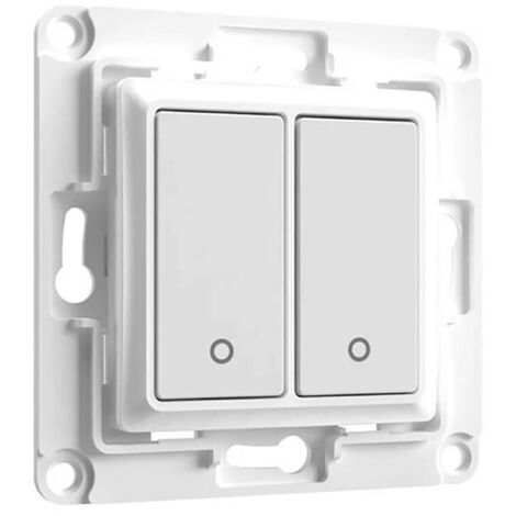 Interruptor de pared Shelly Wall Switch 2 blanco 80mm 230V (1/5)