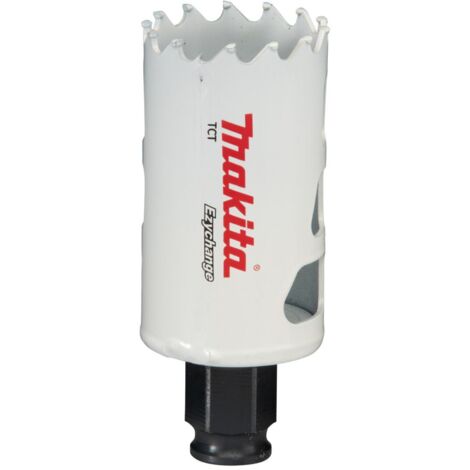 Sierra de corona Makita E-06694, ideal para perforaciones precisas en madera, metal y plástico, alta durabilidad, rendimiento excepcional, fácil de usar para trabajos profesionales y domésticos (1/3)