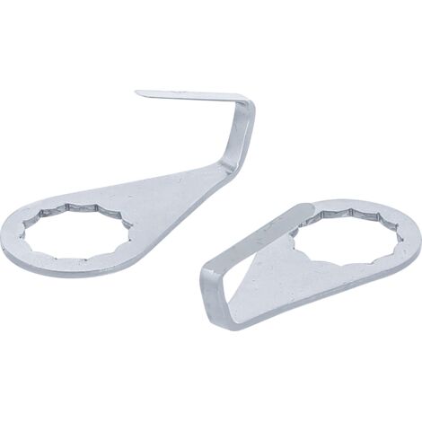 Cuchilla, semirredonda para 3218, 9291 2 x 24 mm 2 piezas (1/3)