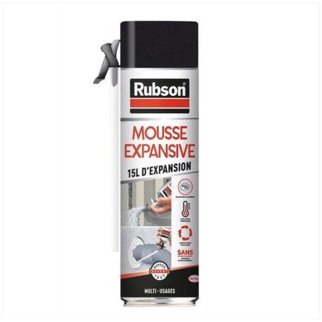 Espuma expansiva multiusos inf. 0,1% iso RUBSON blanco 345/15l Rubson