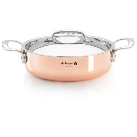De buyer prima matera saucepot cobre/acero baja induccion 20cm (1/4)