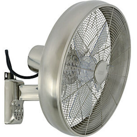 Ventilador de pared cromado 41 cm Lucci Air 213126EU