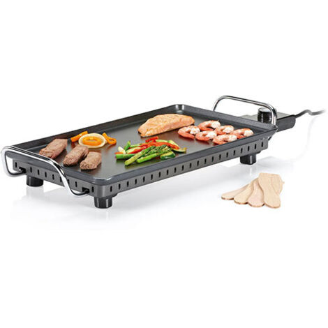 Princess 102240 plancha eléctrica de grill gris 26x46 cm (1/5)