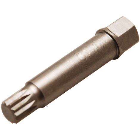 Punta especial para desmontar las poleas de alternador  dentado múltiple interior (para XZN) M10 x 64 mm