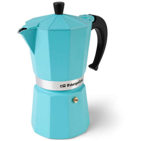 ORBEGOZO CAFETERA ALUMINIO 12 TAZAS  KFV 1245 VERDE REF 17934 (1/6)