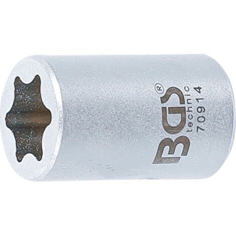 Llave de vaso especial  E-Torx  6,3 mm (1/4")  E12  para elevalunas de BMW