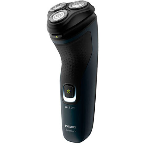 Philips AquaTouch S1121/41 Afeitadora eléctrica en seco o en húmedo, Rotativa y Recargable - Negro (1/5)