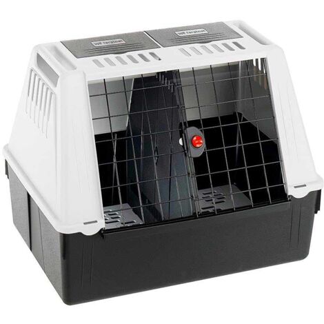 Ferplast Atlas Car 80 transportín para perro gris robusto