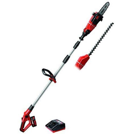 Einhell Kit GE-HC 18 Li T Motosierra Roja Batería 18V