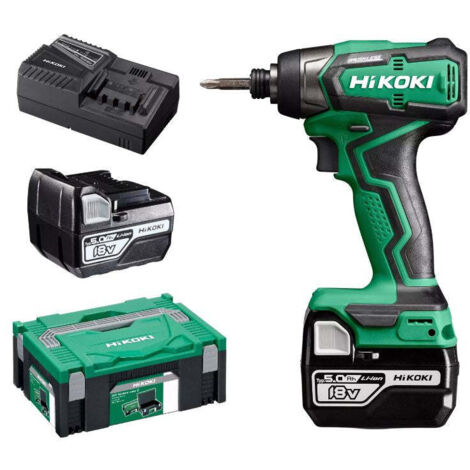 Hikoki WH18DDWPZ atornillador de impacto inalámbrico 18V 140 Nm (1/5)