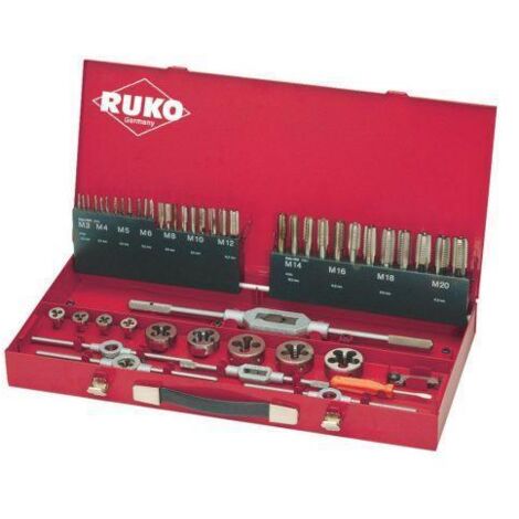 Sourcing RUKO 245040 juego de herramientas para roscar 54 piezas