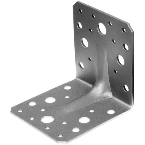 Juego de 12 soportes galvanizados GAH ALBERTS, 70x70x55 mm GAH ALBERTS