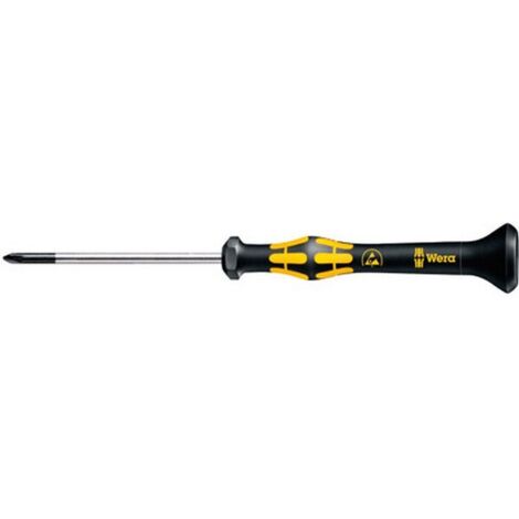 Destornillador Wera 1550 negro 60 mm electricista