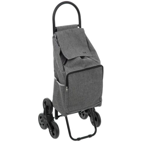 FIVE Nomad" carro de la compra de 6 ruedas metal gris (1/5)