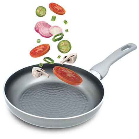 Sartén bigbuy 20 cm plata aluminio ergonómico (1/5)