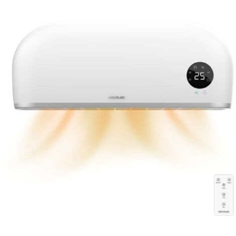 cecotec Calefactor cerámico blanco 2000 W baño (1/2)