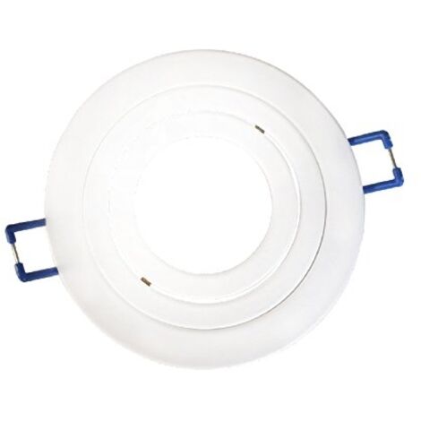 Soporte LED Spot Recesable IP20 White Ø92mm - perforación Ø77mm