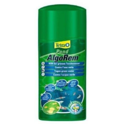 TETRA POND ALGOREM tratamiento contra el agua verde en acuarios -