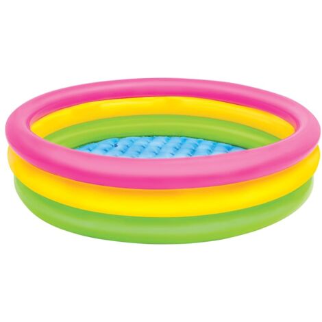 Piscina infantil hinchable 3 colores 114 x 25 cm INTEX 57412