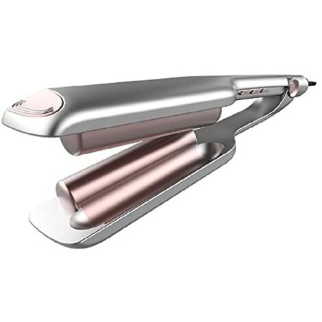 Cecotec Plancha de Ondas de Cerámica RitualCare 2000 Summer Waves. Revestimiento Turmalina, Temperatura regulable, LCD, Cable 360 º de 1,8m, Incluye Bolsa de viaje (1/5)