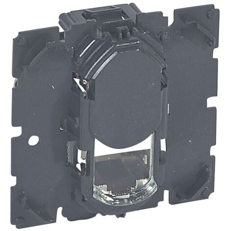 Legrand 067396 Toma simple RJ45 Céliane categoría 6 STP televisión, teléfono, informática