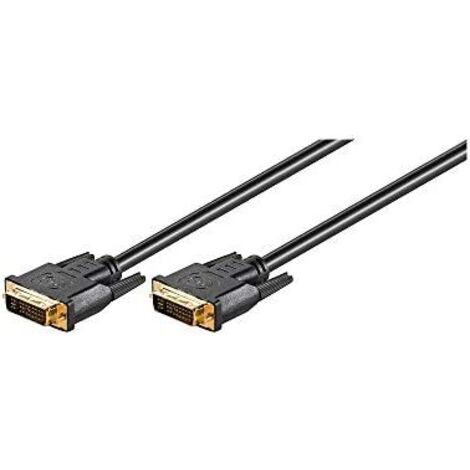 MicroConnect IC-69208 - Cable Doble Apantallado, Color Negro (1/2)