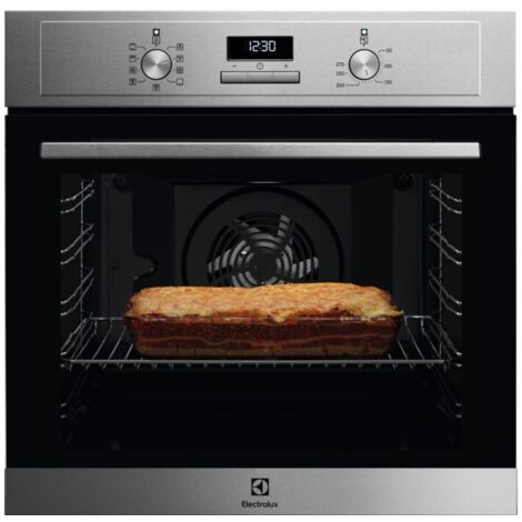 HORNO ELECTROLUX EOF3H54X MULT.9 INOX A+ AQUA 72L GUIAS TELESC. (1/5)