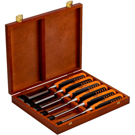 Bahco 424P-S6-EUR herramienta de carpintería Juego de cinceles