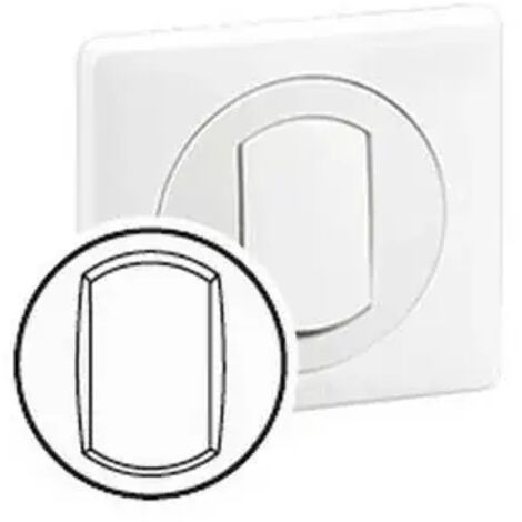 Legrand 067801 - Bisel Céliane - IP44 - Blanco - para controles de iluminación sencillos